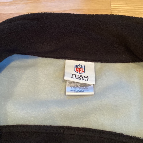 NFL Las Vegas Raiders Kids Jacket Lightweight Fleece Pockets NFL merchandise - Picture 6 of 7